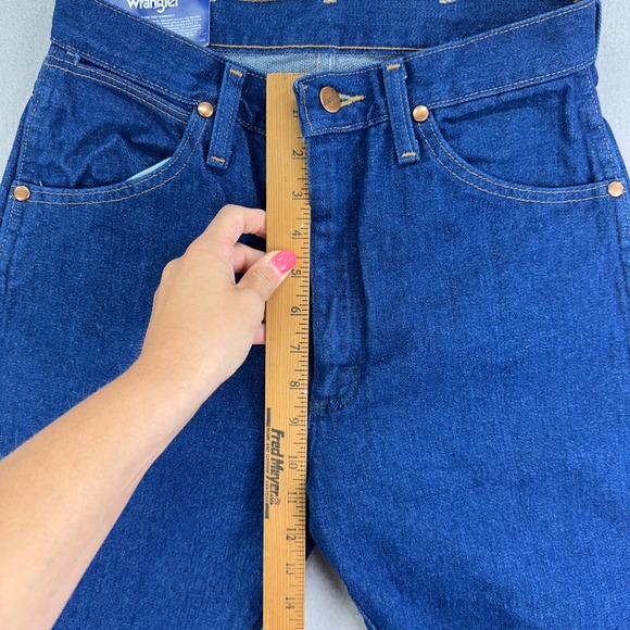 VTG Wrangler Jeans Womens 7 Blue NWT 14MWZ Cowboy Cut Cowgirl Western Bootcut - Picture 8 of 11
